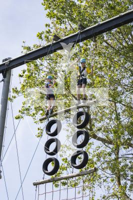 Picture by Sophie Rabey.  01-05-26.  The Combined Cadet Force (CCF) had their Annual Inspection Day.  In the afternoon they took part in a range of activities.
High Ropes.