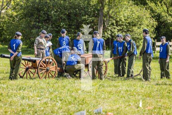 Picture by Sophie Rabey.  01-05-26.  The Combined Cadet Force (CCF) had their Annual Inspection Day.  In the afternoon they took part in a range of activities.
Section attack drill.