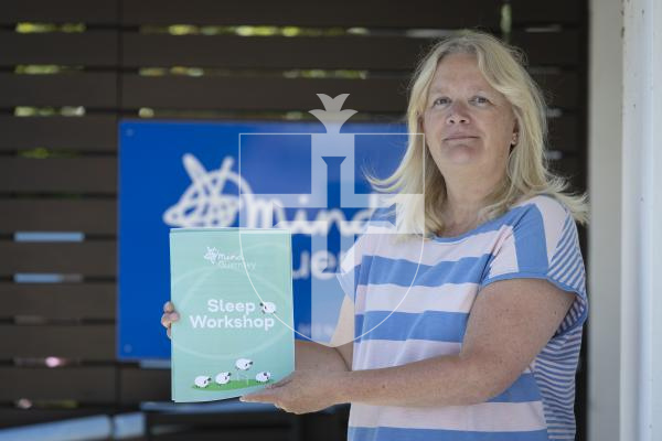 Picture by Peter Frankland. 03-07-26 Interview with Helen MacLeod at Guernsey Mind offices, the Arsenal.
For story about the sleep workshops they've been running this year to help people whose poor sleep is affecting their mental health.