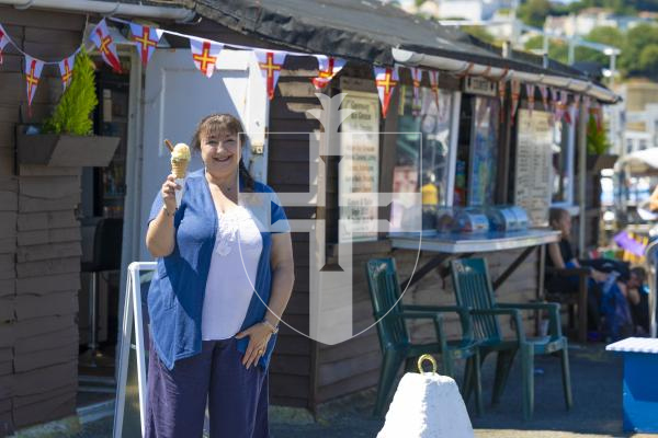 Picture by Peter Frankland. 07-07-26 Fishy Tales kiosk for advertising feature on kiosks.