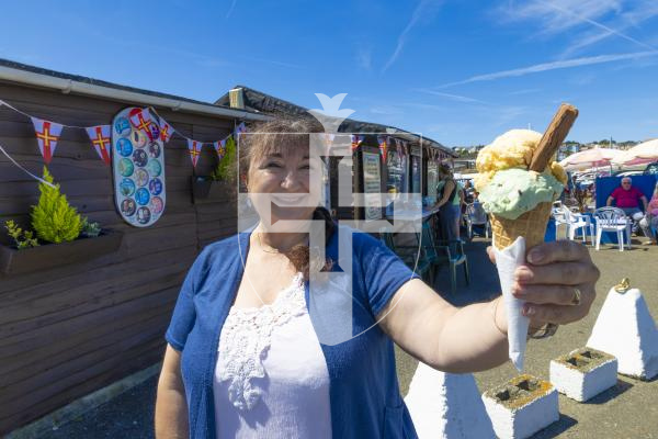 Picture by Peter Frankland. 07-07-26 Fishy Tales kiosk for advertising feature on kiosks.