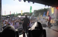 Pic supplied by Andrew Le Poidevin: 14-06-2025.
The Guernsey Together Festival at the Rabbit Warren. City Limits play on the Main Stage.