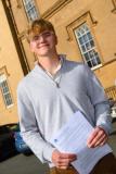 Pic supplied by Andrew Le Poidevin, 21-08-2025. The 2025 GCSE Results collection at Elizabeth College. Herbie Stow.