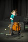 Picture By Peter Frankland. 28-02-20 Eisteddfod Class 1051 - Cello under 9. Emala Bearder