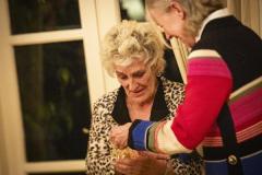 Picture by Sophie Rabey.  15-11-23.  Guernsey Voluntary Service Awards at Gov House.  GOLD AWARD (20 YEARS) - Maggie Priaulx began volunteeting for WRVS in 2003.