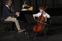 Picture by Sophie Rabey.  10-03-25.  Guernsey Eisteddfod 2025 at Beau Sejour. 
Monday 10th March - Afternoon Session.  
Class M054 - CELLO UNDER 14 (The Eileen Ferbrache Junior Cup)
Solomon Bearder - Danse Rustique