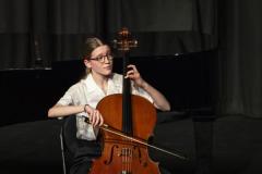 Picture by Sophie Rabey.  10-03-25.  Guernsey Eisteddfod 2025 at Beau Sejour. 
Monday 10th March - Afternoon Session.  
Class M054 - CELLO UNDER 14 (The Eileen Ferbrache Junior Cup)
Imala Bearder - Suite No.1 BWV 1007