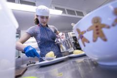 Picture by Peter Frankland. 29-01-26 Rotary Young Chef of the Year competition at The Guernsey Institute. Samantha Browning was the winner of the competition.