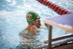 Picture by Peter Frankland. 27-09-24 Swimming at St Sampson's High School. The Wayfarers Travel Island Championships 2024. Luke Le Cras, 19.