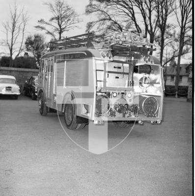 Picture by Guernsey Press. Fire engines from the 1960s  for picture sale.
FEPS