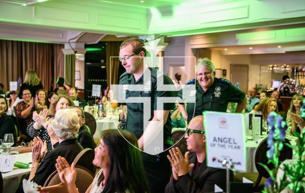 Pic supplied by Andrew Le Poidevin, 19-10-2024. The 2024 Guernsey Press Pride of Guernsey Awards night at St Pierre Park Hotel.
Emergency Hero of the Year Award sponsored by the Medical Specialist Group.
Presented by Steve Evans.
Winner Ambulance & Rescue.