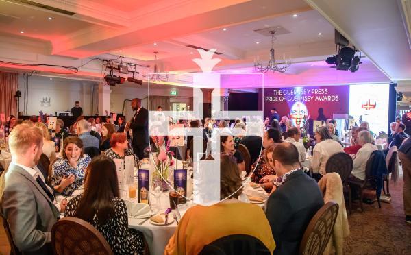 Pic supplied by Andrew Le Poidevin, 19-10-2024. The 2024 Guernsey Press Pride of Guernsey Awards night at St Pierre Park Hotel.