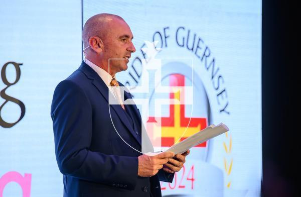 Pic supplied by Andrew Le Poidevin, 19-10-2024. The 2024 Guernsey Press Pride of Guernsey Awards night at St Pierre Park Hotel.
The Guernsey Press Editor James Falla.