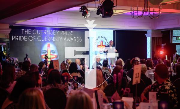 Pic supplied by Andrew Le Poidevin, 19-10-2024. The 2024 Guernsey Press Pride of Guernsey Awards night at St Pierre Park Hotel.
The Guernsey Press Editor James Falla.