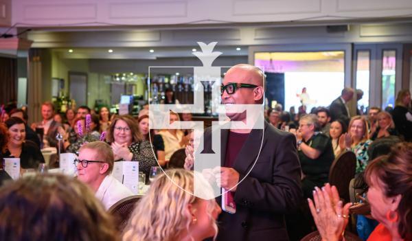 Pic supplied by Andrew Le Poidevin, 19-10-2024. The 2024 Guernsey Press Pride of Guernsey Awards night at St Pierre Park Hotel.
Angel of the Year Award sponsored by Ravenscroft.
Winner Harmen Cervales.