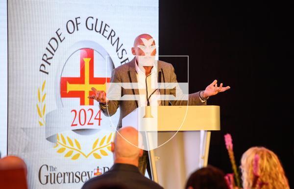 Pic supplied by Andrew Le Poidevin, 19-10-2024. The 2024 Guernsey Press Pride of Guernsey Awards night at St Pierre Park Hotel.
Customer Service of the Year Award sponsored by Moonpig.
Winner Craig Duquemin.