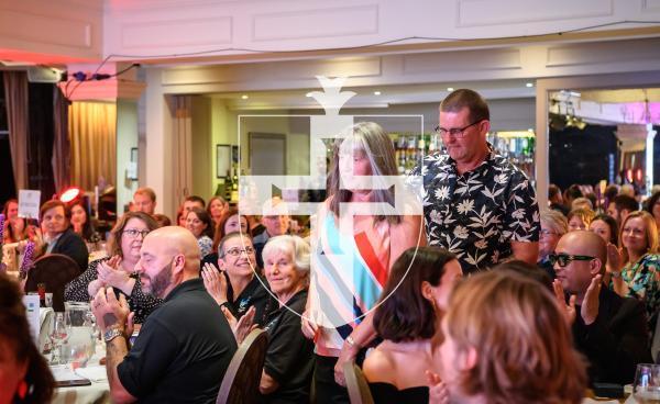 Pic supplied by Andrew Le Poidevin, 19-10-2024. The 2024 Guernsey Press Pride of Guernsey Awards night at St Pierre Park Hotel.
Grandparents of the Year Award sponsored by Channel Islands Co-op.
Winners Ann & Andy Fallaize.