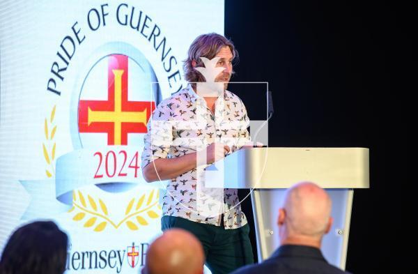 Pic supplied by Andrew Le Poidevin, 19-10-2024. The 2024 Guernsey Press Pride of Guernsey Awards night at St Pierre Park Hotel.
Carer of the Year Award sponsored by Specsavers.
Winner Tom Falla.