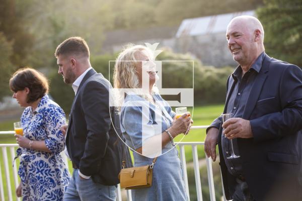 Picture by Sophie Rabey.  19-10-24.  Guernsey Press Pride of Guernsey Awards 2024.
L-R Hayley Bull and Mark Robilliard.