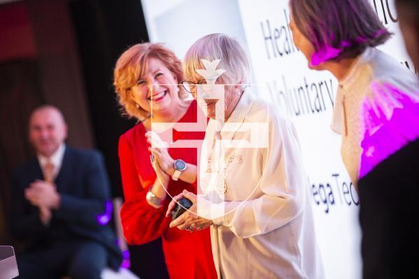 Picture by Sophie Rabey.  19-10-24.  Guernsey Press Pride of Guernsey Awards 2024 at St Pierre Park.
Bailiwick Community Hero of the Year sponsored by Vega Technology.  L-R Louise Misselke and Helen Sarchet from Health Connections Voluntary Transport Service.