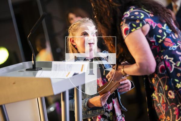 Picture by Sophie Rabey.  19-10-24.  Guernsey Press Pride of Guernsey Awards 2024 at St Pierre Park.
Overcoming Adversity sponsored by Lloyds Bank.  L-R Brooke Doggett (8) and Julie Donaldson (Sponsor)