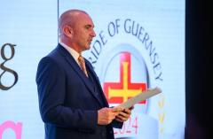 Pic supplied by Andrew Le Poidevin, 19-10-2024. The 2024 Guernsey Press Pride of Guernsey Awards night at St Pierre Park Hotel.
The Guernsey Press Editor James Falla.