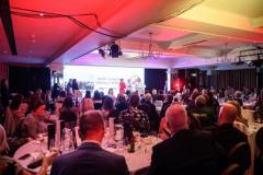 Pic supplied by Andrew Le Poidevin, 19-10-2024. The 2024 Guernsey Press Pride of Guernsey Awards night at St Pierre Park Hotel.
Bailiwick Community Hero of the Year Award sponsored by Vega Technology.
Presented by David Collings.
Winner Health Connections Voluntary Transport Service.