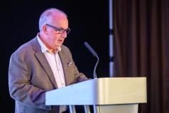 Pic supplied by Andrew Le Poidevin, 19-10-2024. The 2024 Guernsey Press Pride of Guernsey Awards night at St Pierre Park Hotel.
Customer Service of the Year Award sponsored by Moonpig.
Presented by Andy Patch.