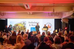 Pic supplied by Andrew Le Poidevin, 19-10-2024. The 2024 Guernsey Press Pride of Guernsey Awards night at St Pierre Park Hotel.
Emergency Hero of the Year Award sponsored by the Medical Specialist Group.
Winner Ambulance & Rescue.
