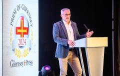 Pic supplied by Andrew Le Poidevin, 19-10-2024. The 2024 Guernsey Press Pride of Guernsey Awards night at St Pierre Park Hotel.
Teacher of the Year Award sponsored by Core Fund Services.
Presented by Martin Scott.