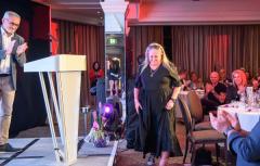 Pic supplied by Andrew Le Poidevin, 19-10-2024. The 2024 Guernsey Press Pride of Guernsey Awards night at St Pierre Park Hotel.
Teacher of the Year Award sponsored by Core Fund Services.
Presented by Martin Scott.
Winner Kiera Vaudin.