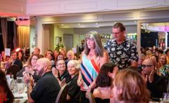 Pic supplied by Andrew Le Poidevin, 19-10-2024. The 2024 Guernsey Press Pride of Guernsey Awards night at St Pierre Park Hotel.
Grandparents of the Year Award sponsored by Channel Islands Co-op.
Winners Ann & Andy Fallaize.