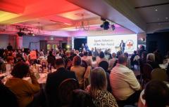 Pic supplied by Andrew Le Poidevin, 19-10-2024. The 2024 Guernsey Press Pride of Guernsey Awards night at St Pierre Park Hotel.
Sports Volunteer of the Year Award sponsored by Dominion.
Presented by Jason Le Roux.