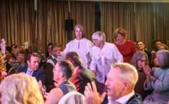 Pic supplied by Andrew Le Poidevin, 19-10-2024. The 2024 Guernsey Press Pride of Guernsey Awards night at St Pierre Park Hotel.
Bailiwick Community Hero of the Year Award sponsored by Vega Technology.
Winner Health Connections Voluntary Transport Service.