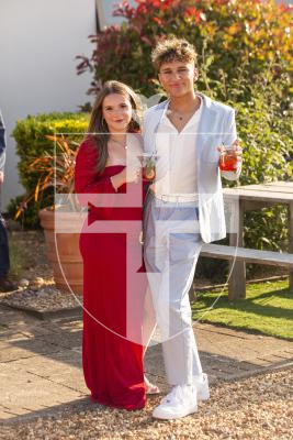Picture by Sophie Rabey.  21-06-24.  St Sampsons High School Prom at The Peninsula Hotel.
Isabelle Stewart (16) and Teyhan Anslow (16)