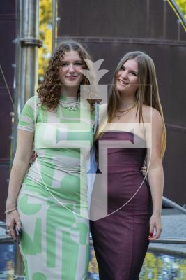 Picture by Luke Le Prevost. 26-05-23.
Grammar School Sixth Form Centre Prom at St Pierre Park Hotel. L-R Violet Graham (17) and Mya Le Cheminant (16)