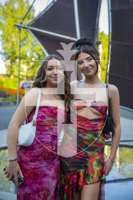 Picture by Luke Le Prevost. 26-05-23.
Grammar School Sixth Form Centre Prom at St Pierre Park Hotel. L-R Evie Bougourd and Emma Simon (both 18)