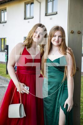 Picture by Luke Le Prevost. 22-06-23.
Blanchelande College Year 11 Prom at The Peninsula. L-R Lydia Allan and Emma Battle (both 16)