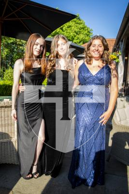 Picture by Luke Le Prevost. 23-06-23.
Les Beaucamps High School Prom 2023 at The Farmhouse Hotel. L-R Olivia Kettlety (15), Amelia Duff (15) and Leah Torode (16)