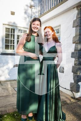 Picture by Luke Le Prevost. 23-06-23.
Les Beaucamps High School Prom 2023 at The Farmhouse Hotel. L-R Chloe Saunders (16) and Morgan Lihou (16)