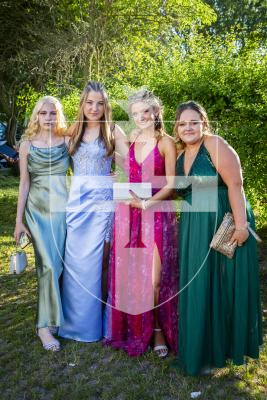 Picture by Luke Le Prevost. 23-06-23.
Les Beaucamps High School Prom 2023 at The Farmhouse Hotel. L-R Kaleisha Oldroyd (16), Sian De La Mare (16), Leanne Sarre (15) and Ellen Brouard-Walters (16)