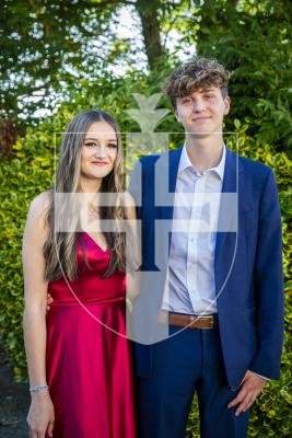 Picture by Luke Le Prevost. 23-06-23.
Les Beaucamps High School Prom 2023 at The Farmhouse Hotel. L-R Lauren Ferbrache (16) and Enzo Crowson (16)