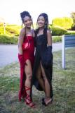 Picture By Peter Frankland. 06-07-23 St. Sampson's High Prom at Peninsula Hotel. L-R - Theola Hlapane and Theone Hlapane.