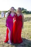 Picture By Peter Frankland. 06-07-23 St. Sampson's High Prom at Peninsula Hotel. L-R - Ella Pipet and Eleanor Crocker.
