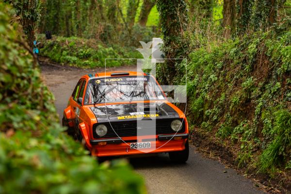 Picture by Jason Friend 20.02.2026 Guernsey Rally 2026 competitors take on the lanes of the castel stage on Friday afternoon