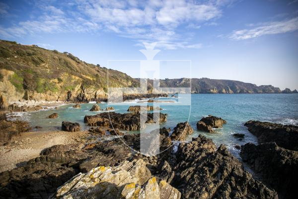 Picture by Luke Le Prevost. 15-02-23.
Generic scenic picture of Moulin Huet bay for Love Guernsey.