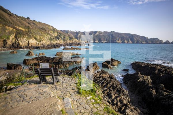 Picture by Luke Le Prevost. 15-02-23.
Generic scenic picture of Moulin Huet bay for Love Guernsey.