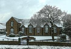 Pic by Adrian Miller 01-03-18   
St Martin's Parish Hall in the snow
Scenic