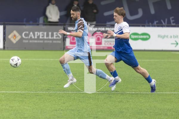 Picture by Peter Frankland. 21-02-26 Football at Victoria Park. Rovers v North.