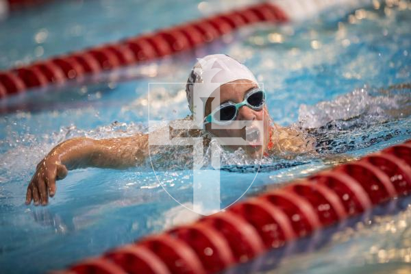 Picture by Sophie Rabey.  26-11-23.  The Island Swimming Championships 2023 - Session 5.
Girls 9 & Over 200 SC Meter Freestyle.
Phoebe Sebire.